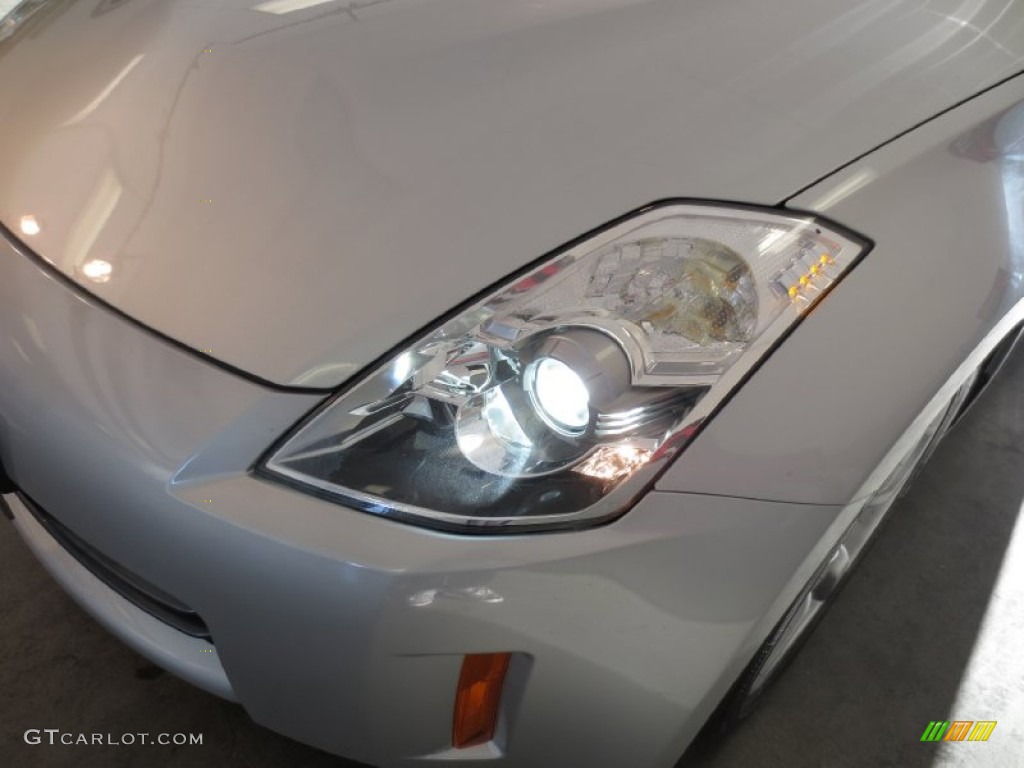 2007 350Z Enthusiast Coupe - Silver Alloy Metallic / Carbon photo #11