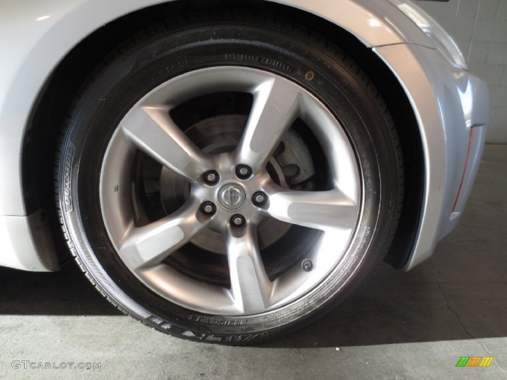 2007 350Z Enthusiast Coupe - Silver Alloy Metallic / Carbon photo #12