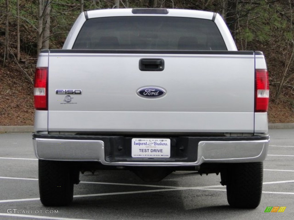 2005 F150 STX SuperCab - Silver Metallic / Medium Flint Grey photo #7