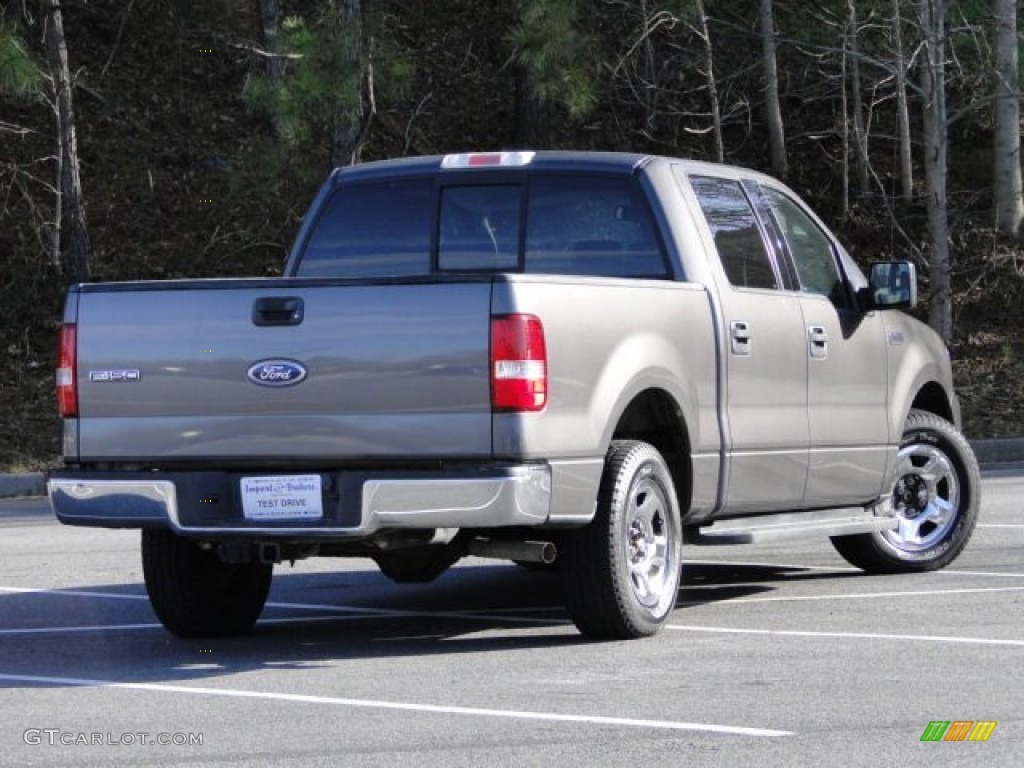 2004 F150 XLT SuperCrew - Dark Shadow Grey Metallic / Medium/Dark Flint photo #2