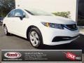 Taffeta White - Civic LX Sedan Photo No. 1