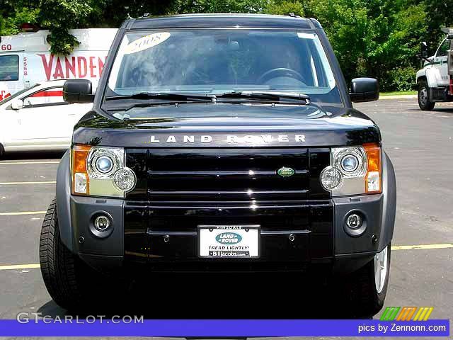 2008 LR3 V8 HSE - Java Black Pearlescent / Ebony Black photo #25