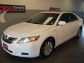 Super White 2007 Toyota Camry Hybrid