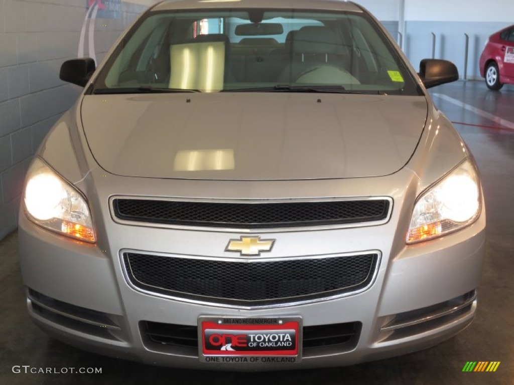 2008 Malibu LS Sedan - Silverstone Metallic / Titanium Gray photo #8