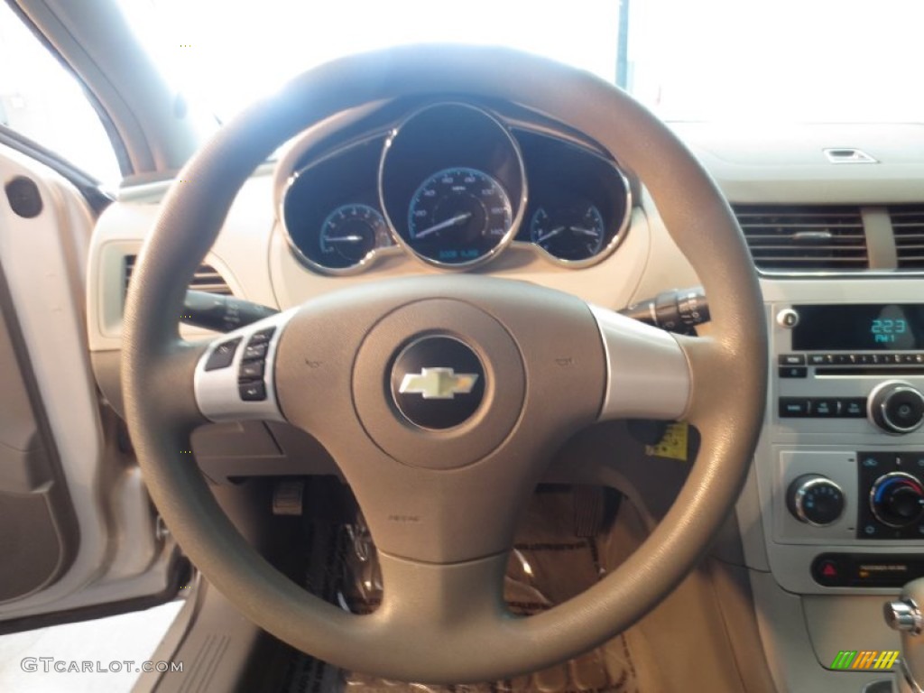 2008 Malibu LS Sedan - Silverstone Metallic / Titanium Gray photo #19