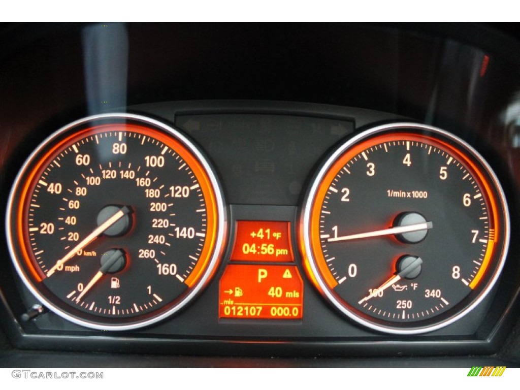 2011 BMW 3 Series 328i Convertible Gauges Photo #76446760