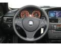 Black 2011 BMW 3 Series 328i Convertible Steering Wheel