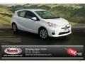 Super White - Prius c Hybrid Two Photo No. 1