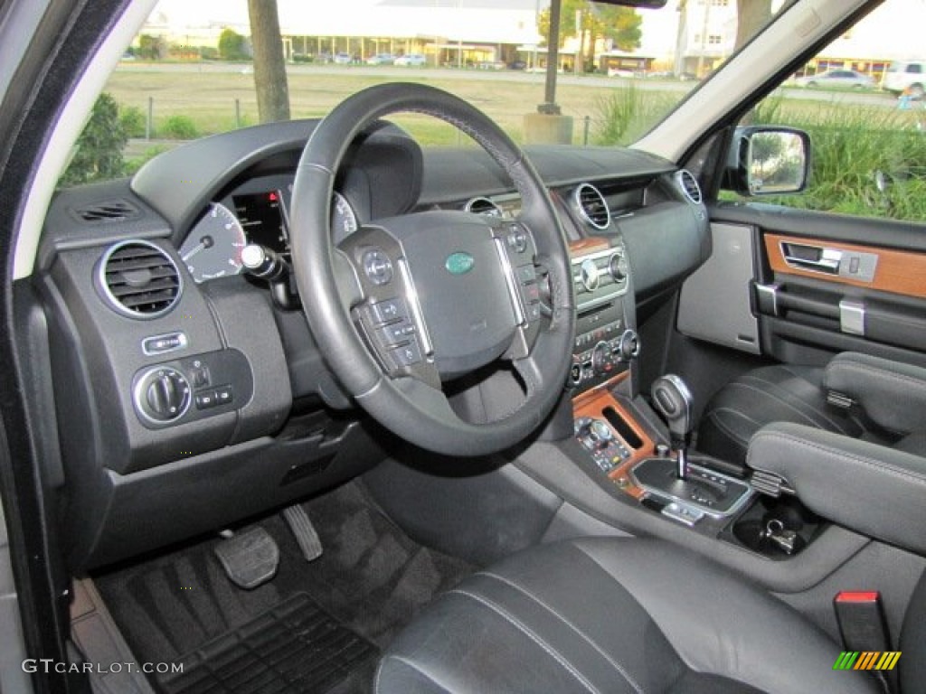 Ebony Interior 2012 Land Rover LR4 HSE Photo #76448594