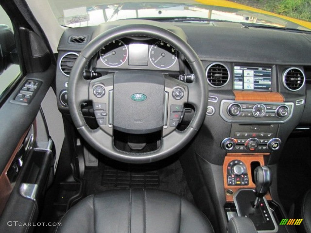2012 Land Rover LR4 HSE Ebony Dashboard Photo #76448603