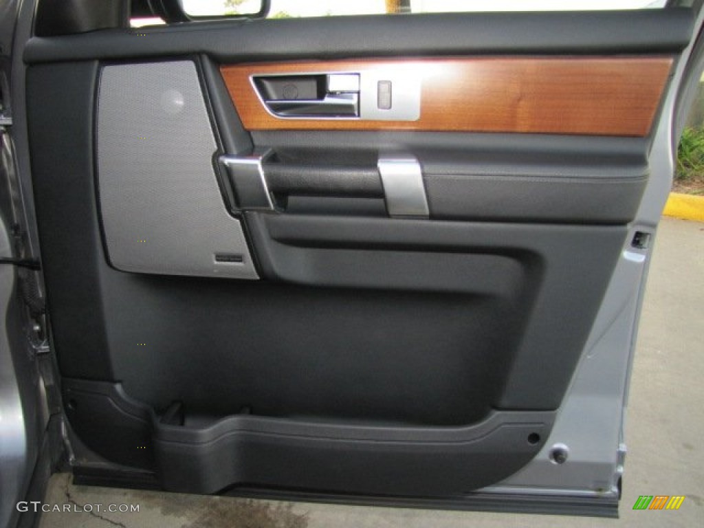 2012 Land Rover LR4 HSE Ebony Door Panel Photo #76448942