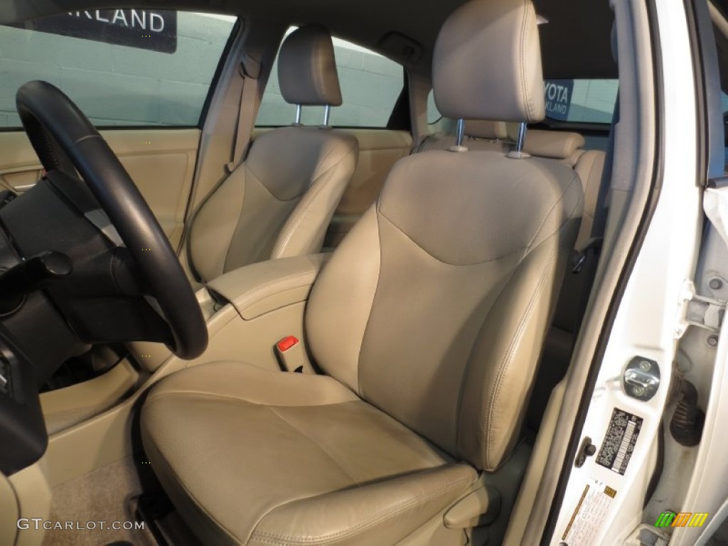 2010 Prius Hybrid IV - Blizzard White Pearl / Bisque photo #15