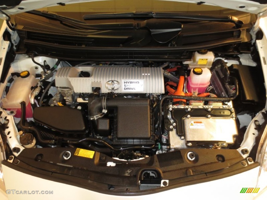 2010 Prius Hybrid IV - Blizzard White Pearl / Bisque photo #33