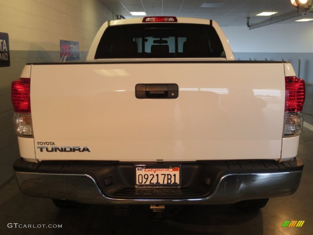 2011 Tundra Double Cab - Super White / Graphite Gray photo #4