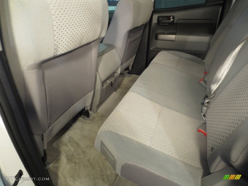 2011 Tundra Double Cab - Super White / Graphite Gray photo #18