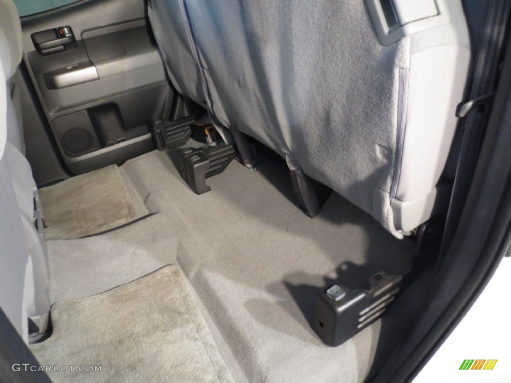 2011 Tundra Double Cab - Super White / Graphite Gray photo #19