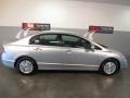 2007 Alabaster Silver Metallic Honda Civic Hybrid Sedan  photo #6