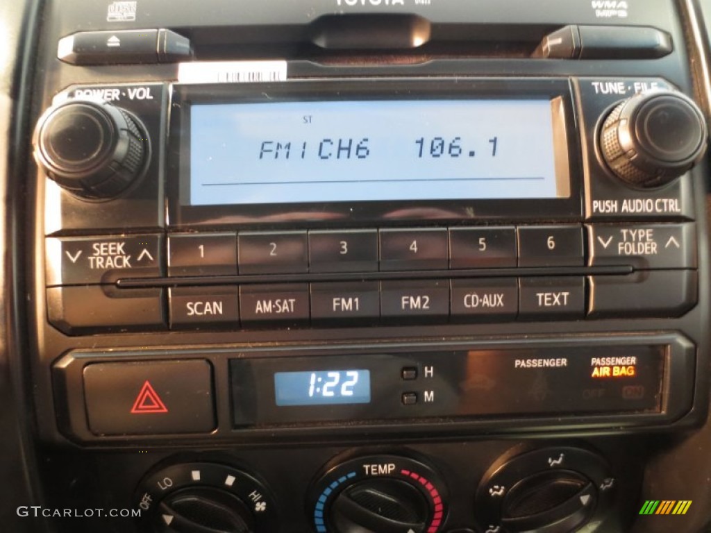 2012 Tacoma Regular Cab - Super White / Graphite photo #23