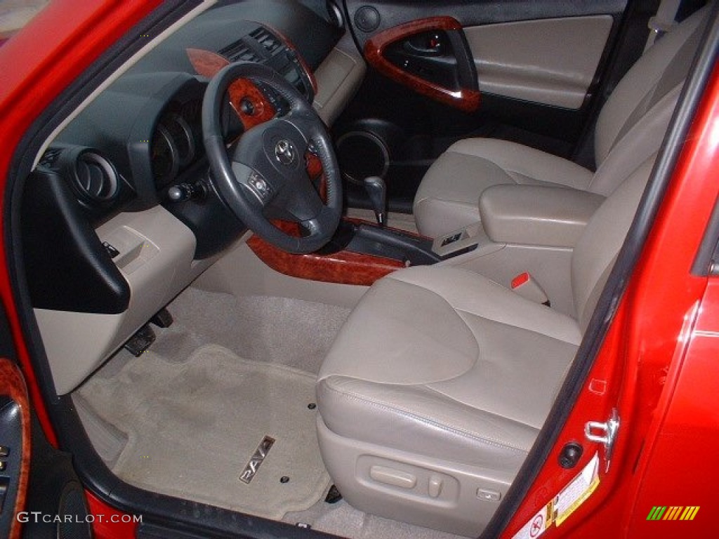 Taupe Interior 2008 Toyota RAV4 Limited Photo #76450616
