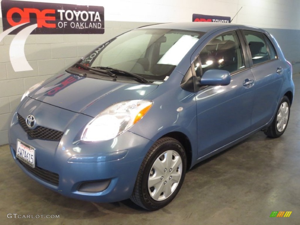 Bayou Blue Pearl Toyota Yaris