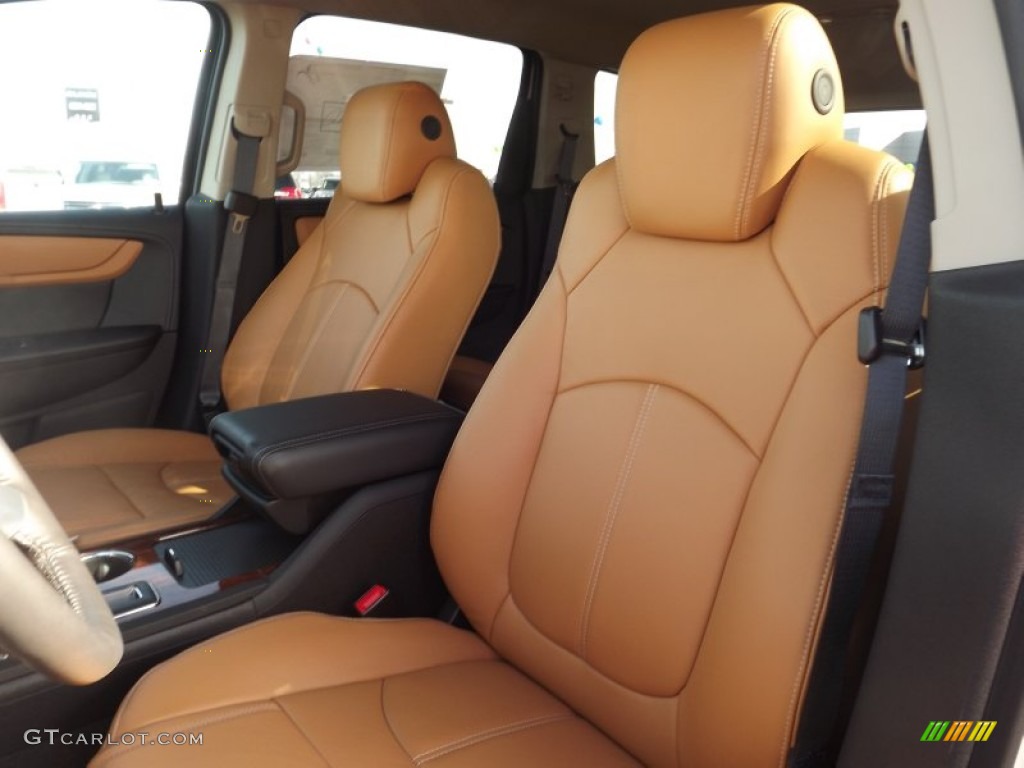 Ebony/Mojave Interior 2013 Chevrolet Traverse LT Photo #76451519