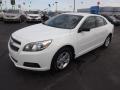 2013 Summit White Chevrolet Malibu LS  photo #1