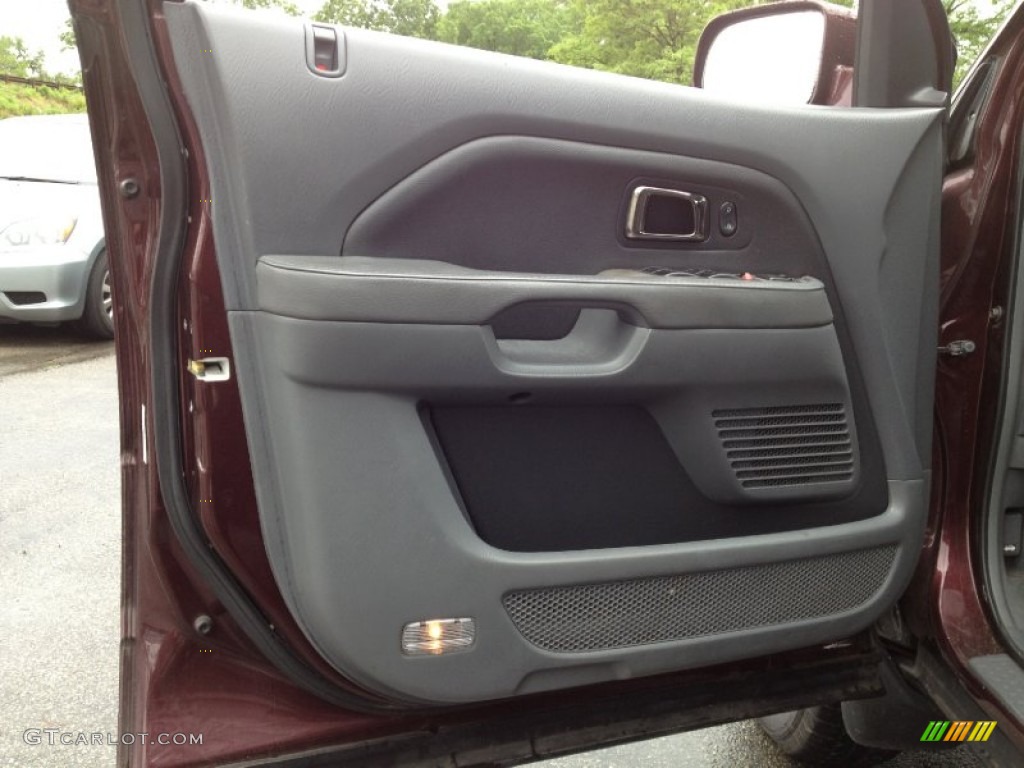 2007 Honda Pilot EX-L 4WD Gray Door Panel Photo #76453428