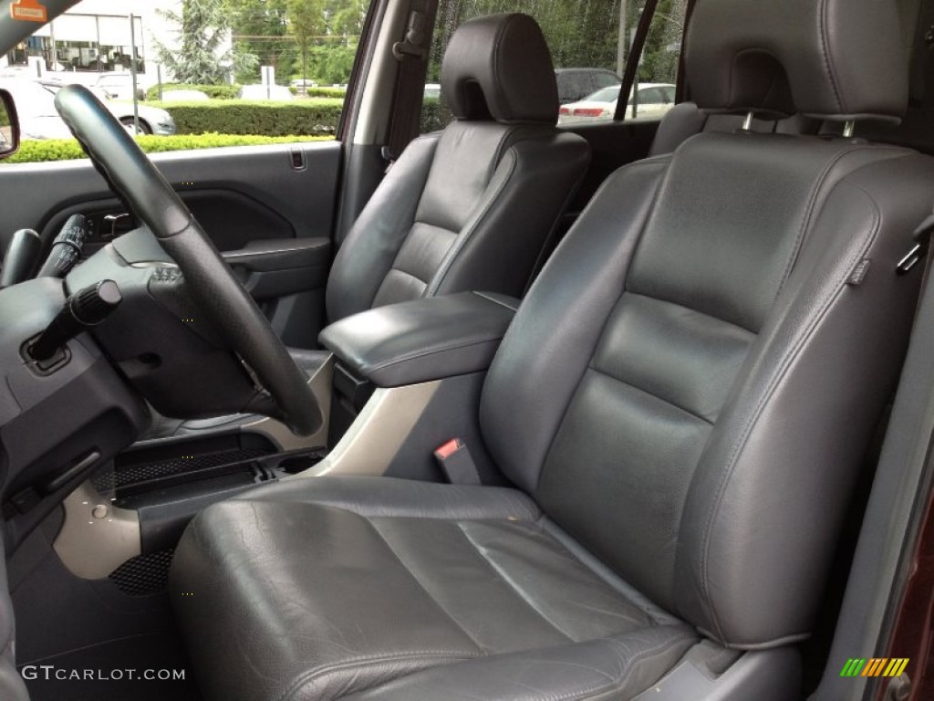 2007 Honda Pilot EX-L 4WD Front Seat Photo #76453437