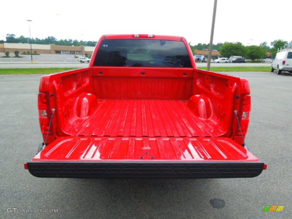 2012 Silverado 1500 LT Crew Cab - Victory Red / Light Titanium/Dark Titanium photo #18