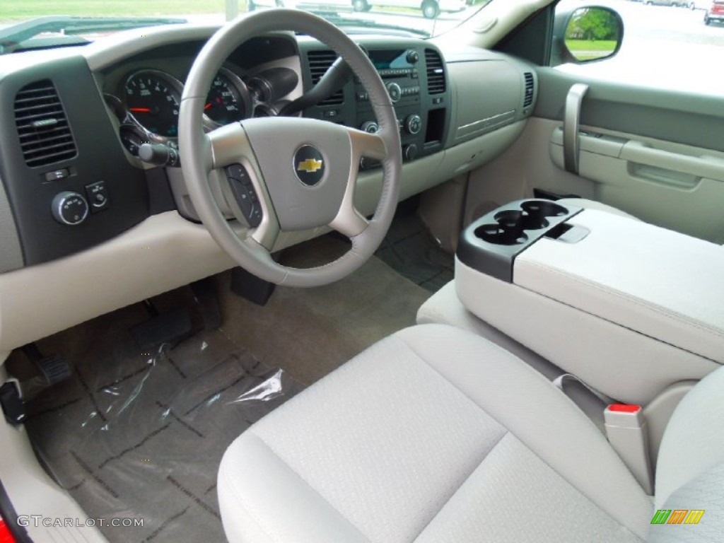 2012 Silverado 1500 LT Crew Cab - Victory Red / Light Titanium/Dark Titanium photo #25