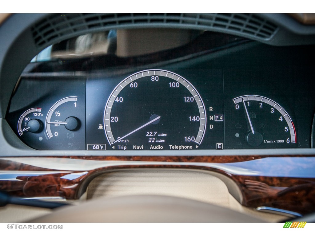 2013 Mercedes-Benz S 350 BlueTEC 4Matic Gauges Photo #76453977
