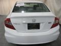 2012 Taffeta White Honda Civic HF Sedan  photo #11