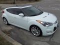 Century White 2012 Hyundai Veloster Standard Veloster Model Exterior