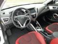 Black/Red Prime Interior Photo for 2012 Hyundai Veloster #76454511