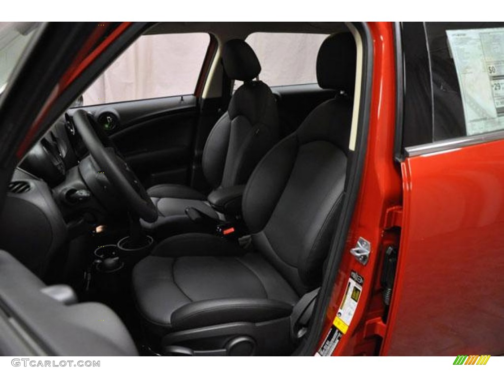 2013 Cooper S Countryman - Blazing Red / Carbon Black photo #24