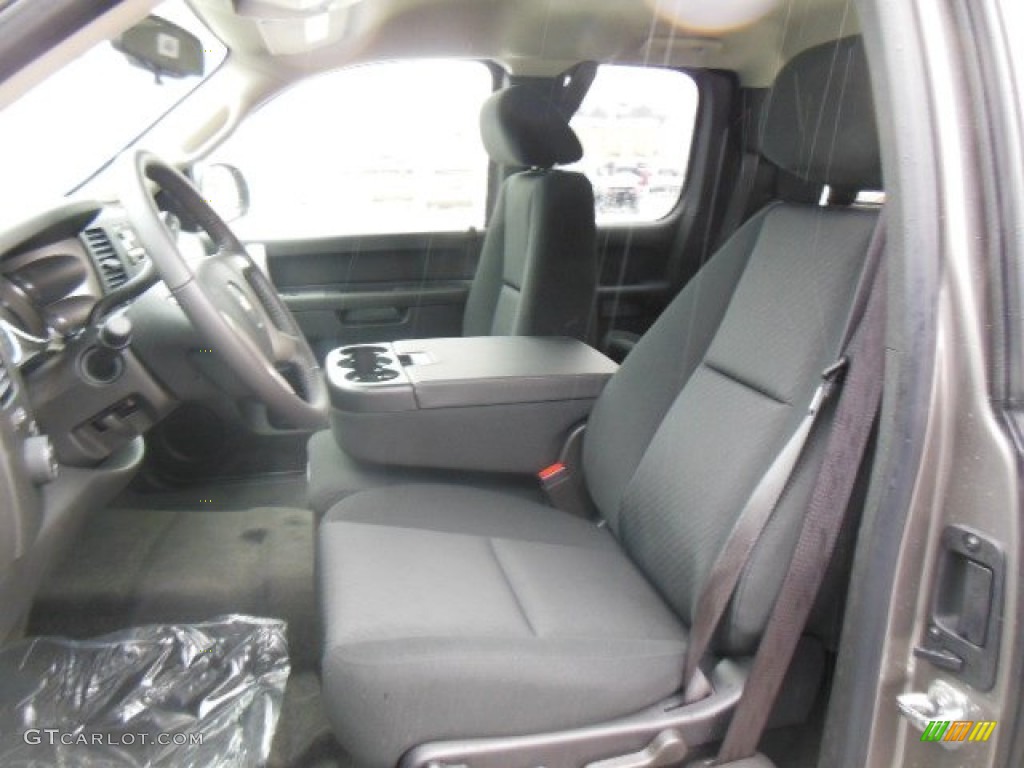 2013 Silverado 1500 LT Extended Cab 4x4 - Graystone Metallic / Ebony photo #11