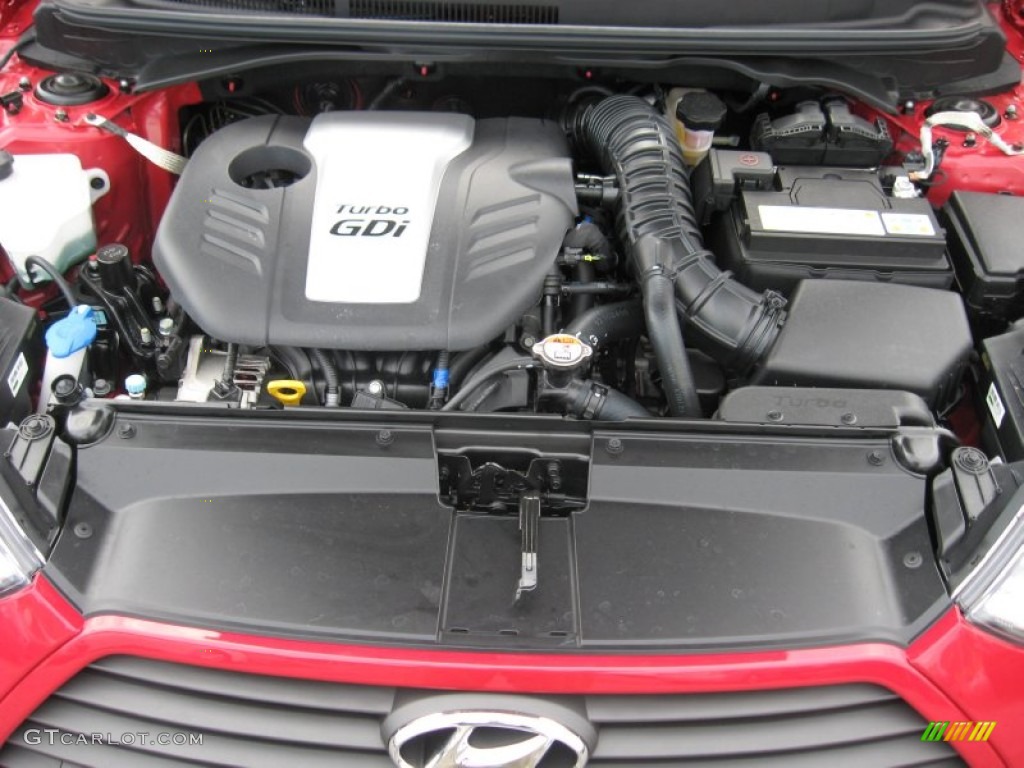 2013 Hyundai Veloster Turbo 1.6 Liter Turbocharged DOHC 16-Valve Dual-CVVT 4 Cylinder Engine Photo #76457019