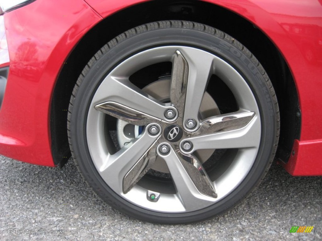2013 Hyundai Veloster Turbo Wheel Photo #76457044