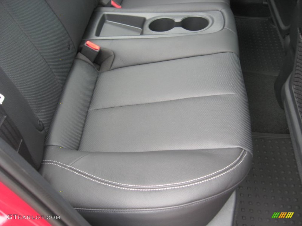 Black Interior 2013 Hyundai Veloster Turbo Photo #76457168