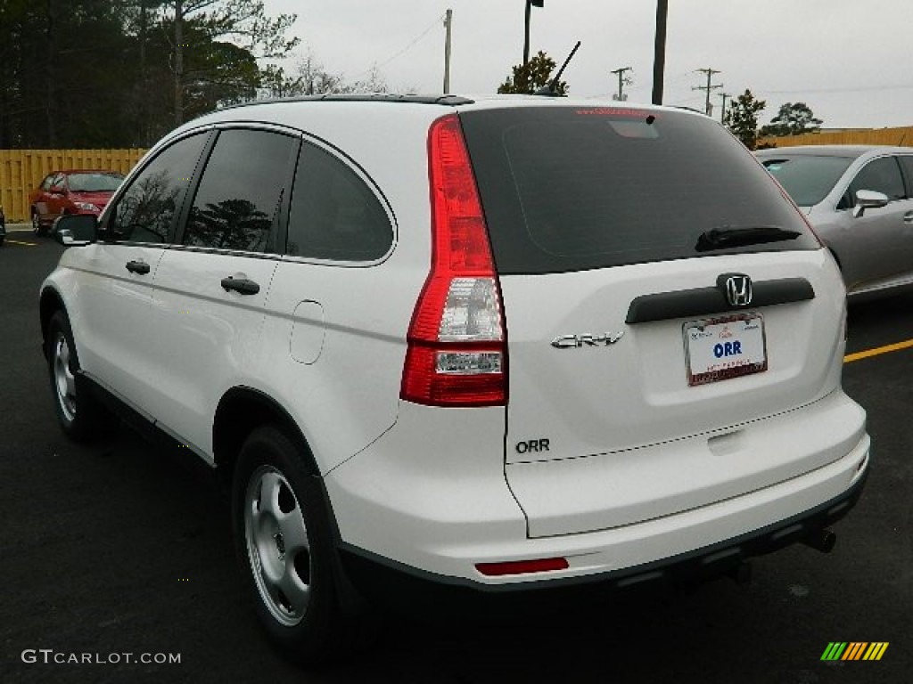 2011 CR-V LX - Taffeta White / Gray photo #5