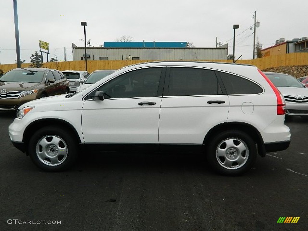 2011 CR-V LX - Taffeta White / Gray photo #6