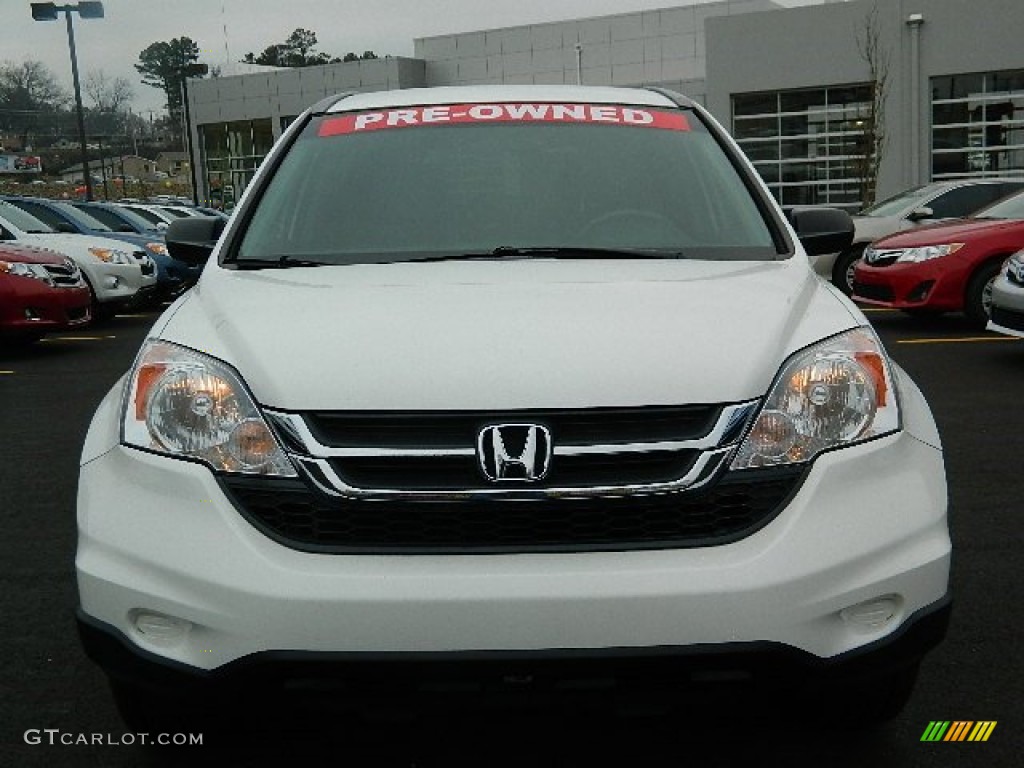 2011 CR-V LX - Taffeta White / Gray photo #8