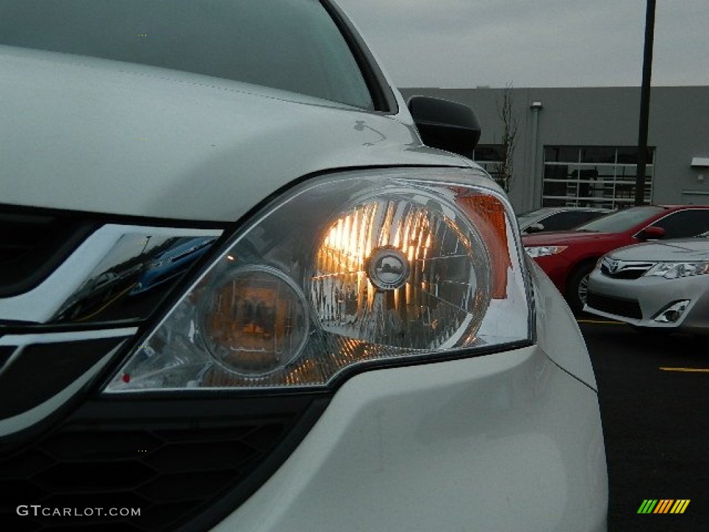 2011 CR-V LX - Taffeta White / Gray photo #9