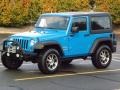 2011 Cosmos Blue Jeep Wrangler Sport 4x4 #76456609