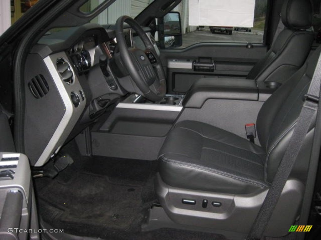 2013 F350 Super Duty Lariat Crew Cab 4x4 - Kodiak Brown Metallic / Black photo #12