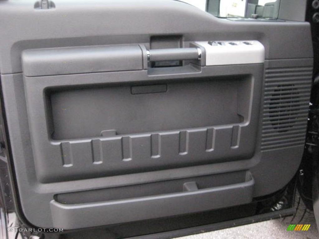 2013 F350 Super Duty Lariat Crew Cab 4x4 - Kodiak Brown Metallic / Black photo #14