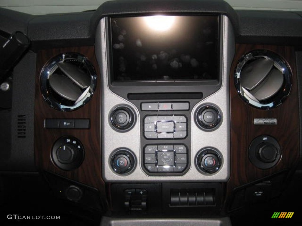 2013 F350 Super Duty Lariat Crew Cab 4x4 - Kodiak Brown Metallic / Black photo #19