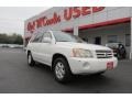 Super White 2003 Toyota Highlander Limited