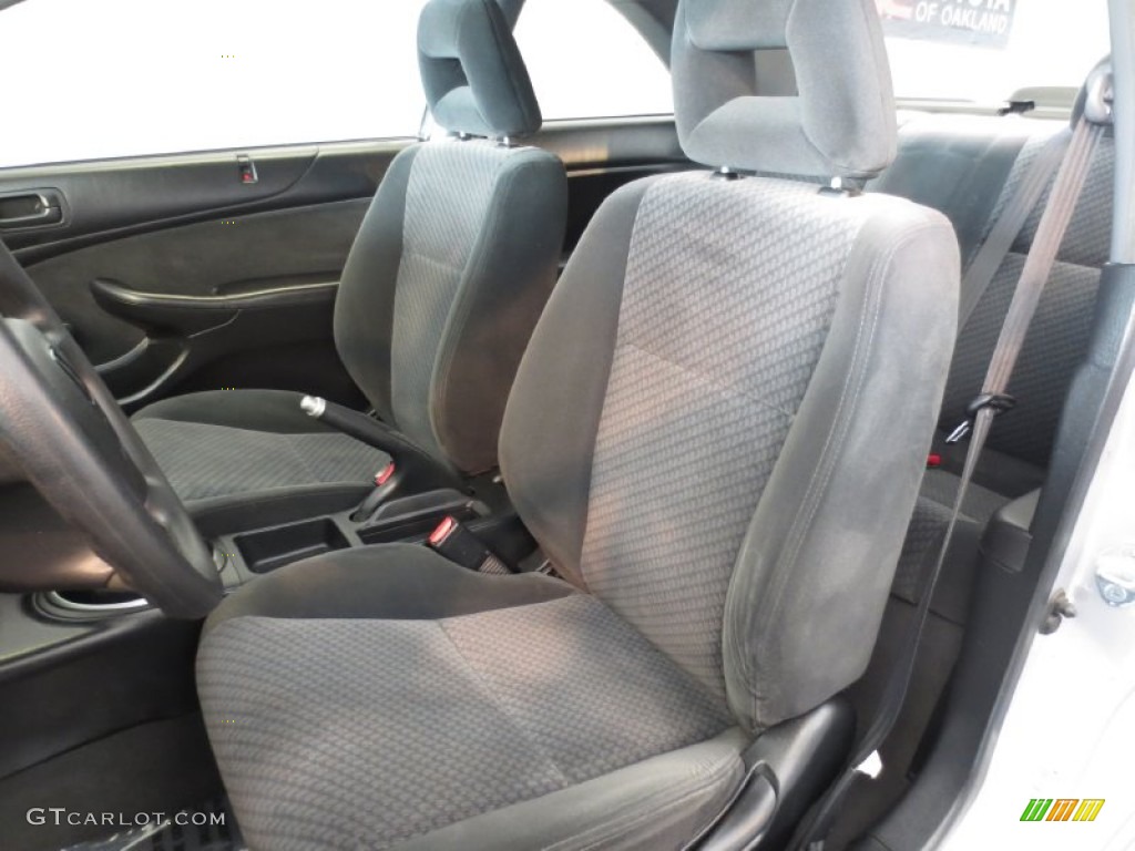 2003 Honda Civic DX Coupe Front Seat Photo #76461029