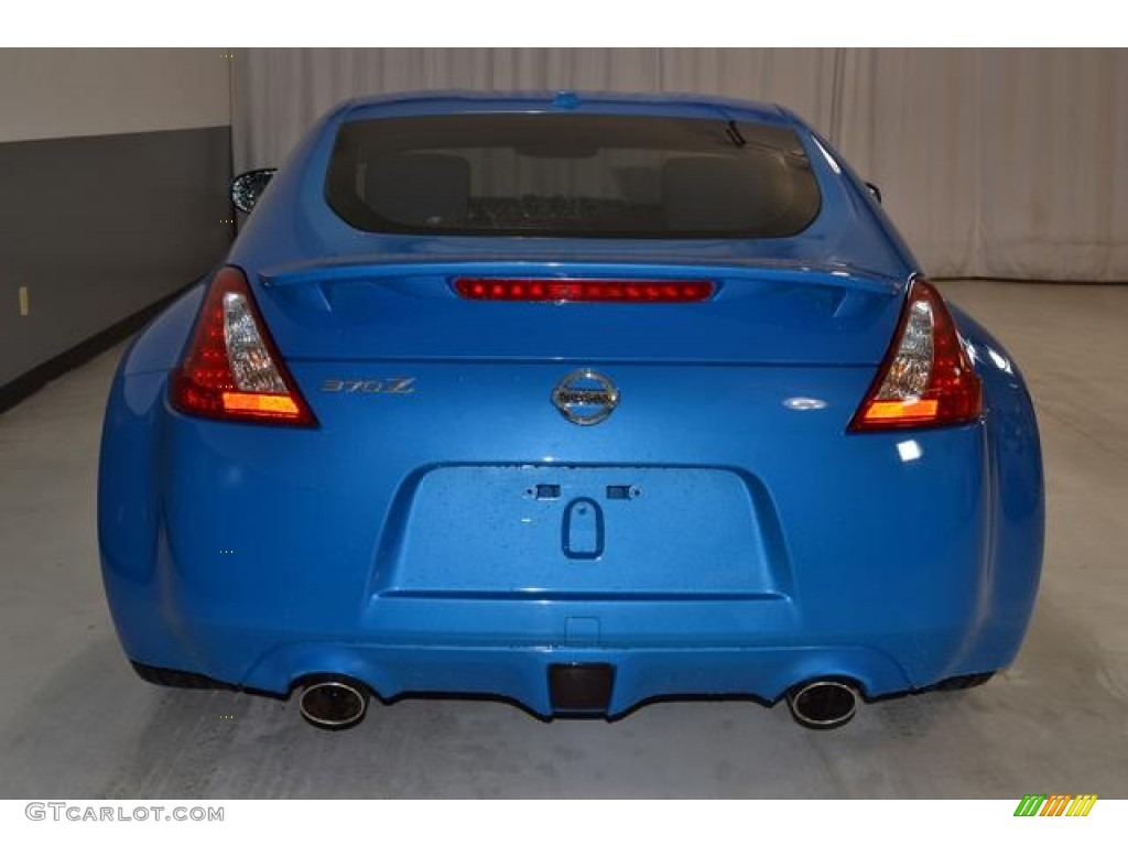 2009 370Z Touring Coupe - Monterey Blue / Gray Leather photo #6